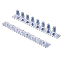 Transparent PP 0.1ml / 0.2ml PCR 8-Strip Tube For Optical Applications